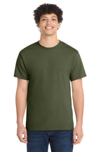 Port & Co Core Cotton Tee - Olive Drab Green
