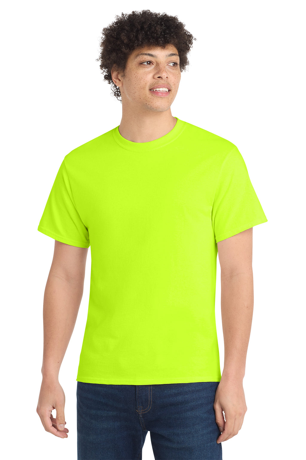 Port & Co Core Cotton Tee - S. Green