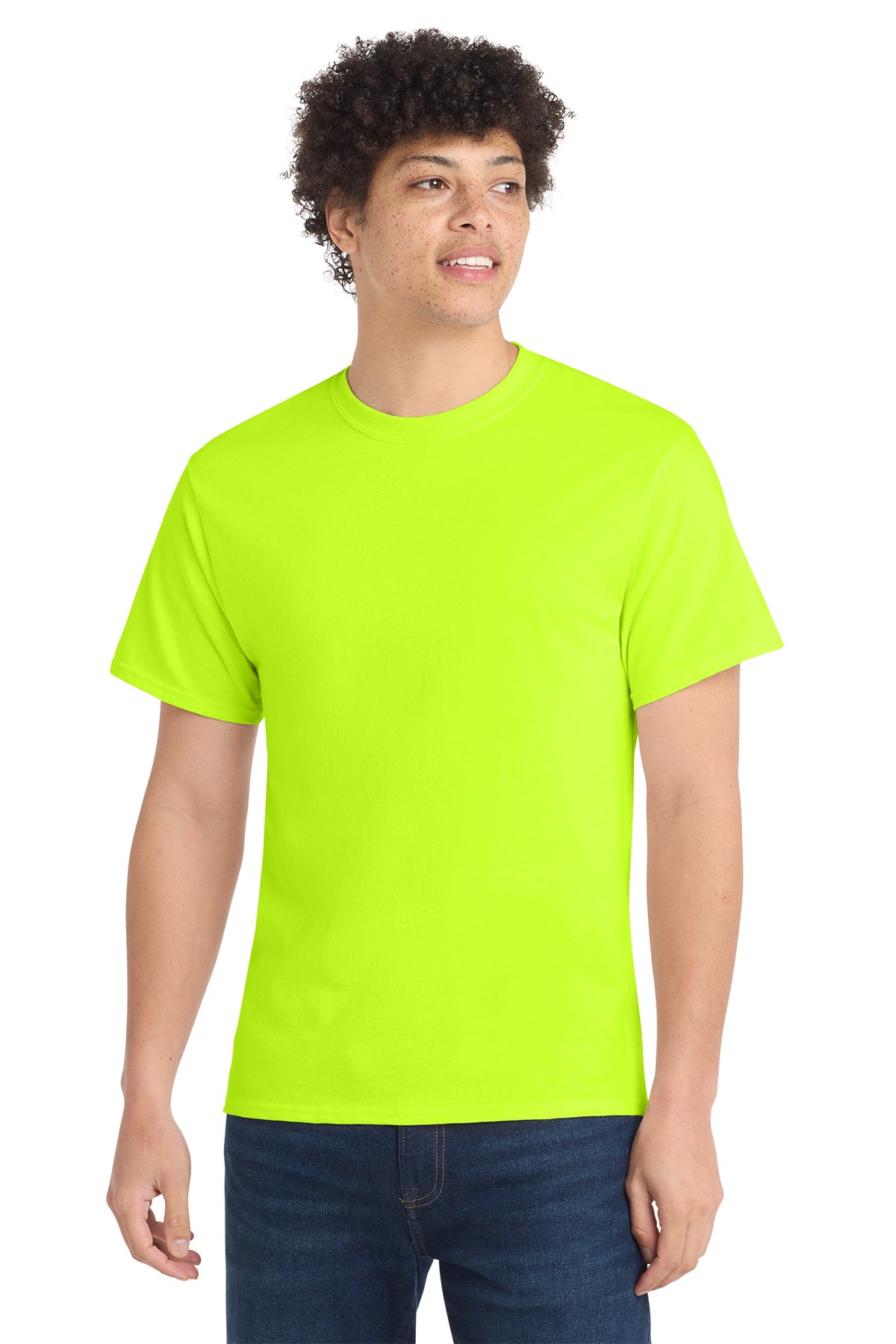 Port & Co Core Cotton Tee - S. Green