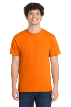 Port & Co Core Cotton Tee - Tennessee Orange