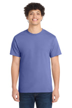 Port & Co Core Cotton Tee - Violet