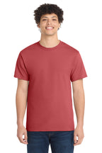 Port & Co Core Cotton Tee - Zinnia