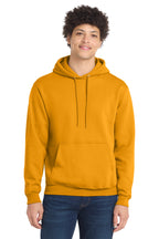 Port & Co Core Fleece Pull Over Hooded Sweatshirt - Gold