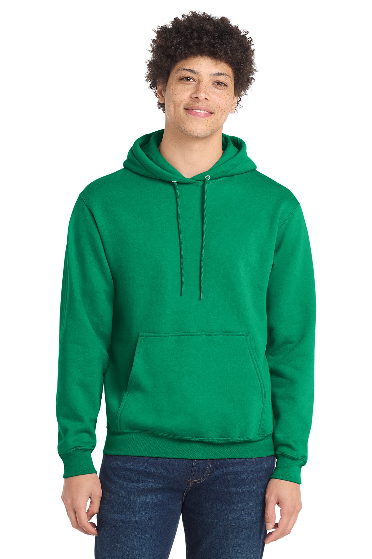 Port & Co Core Fleece Pull Over Hooded Sweatshirt - Kelly