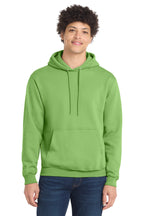 Port & Co Core Fleece Pull Over Hooded Sweatshirt - Lime