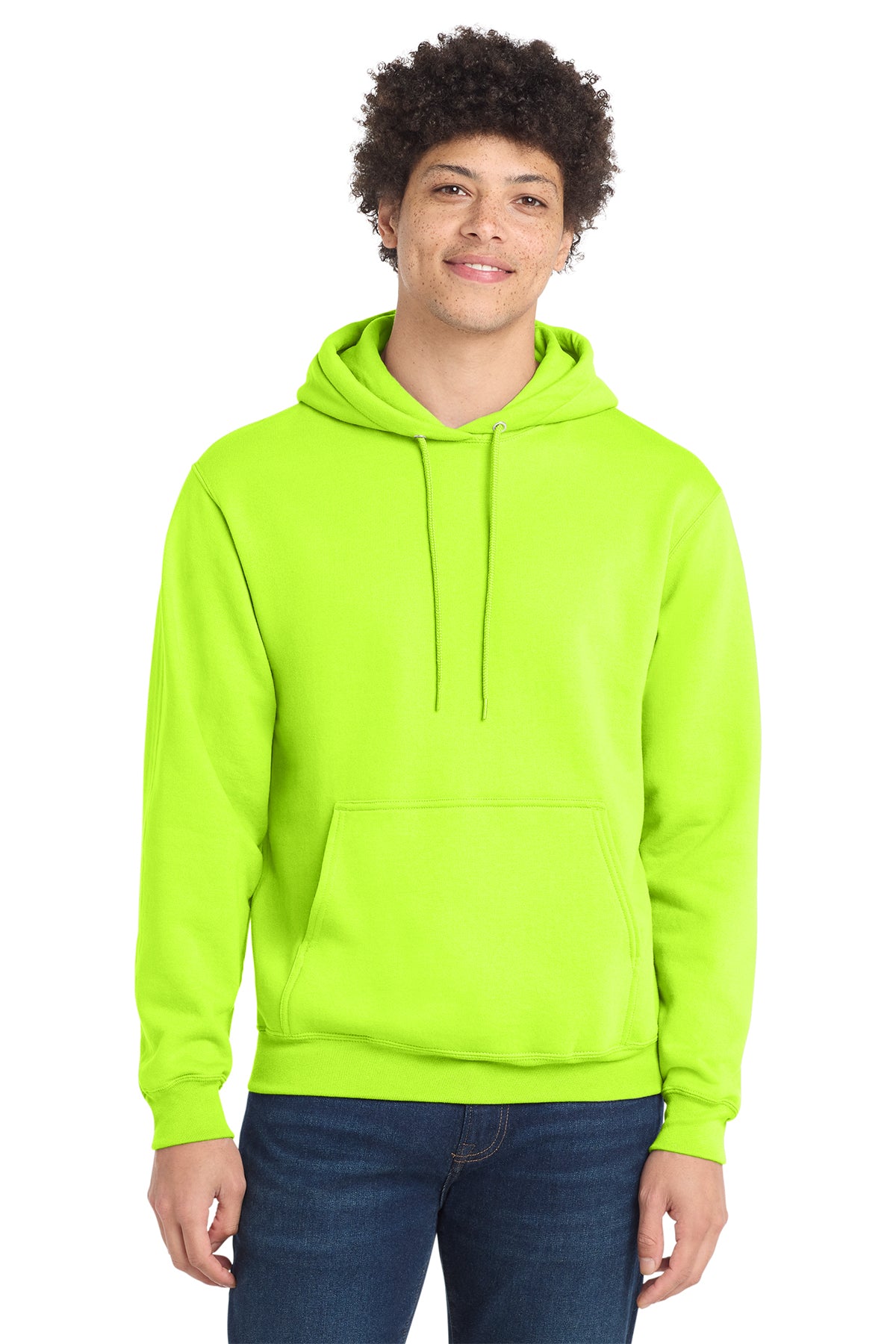 Port & Co Core Fleece Pull Over Hooded Sweatshirt - S. Green