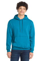 Port & Co Core Fleece Pull Over Hooded Sweatshirt - Sapphire