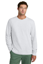 Port & Co Core Long Sleeve Tee - Ash