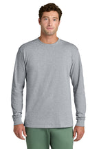 Port & Co Core Long Sleeve Tee - Athletic Heather