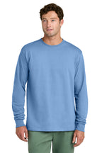 Port & Co Core Long Sleeve Tee - Carolina Blue