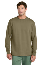 Port & Co Core Long Sleeve Tee - Coyote Brown