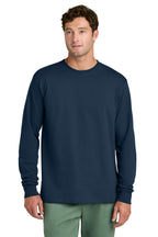 Port & Co Core Long Sleeve Tee - Navy