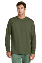 Port & Co Core Long Sleeve Tee - Olive Drab Green