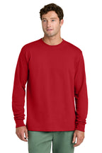 Port & Co Core Long Sleeve Tee - Red