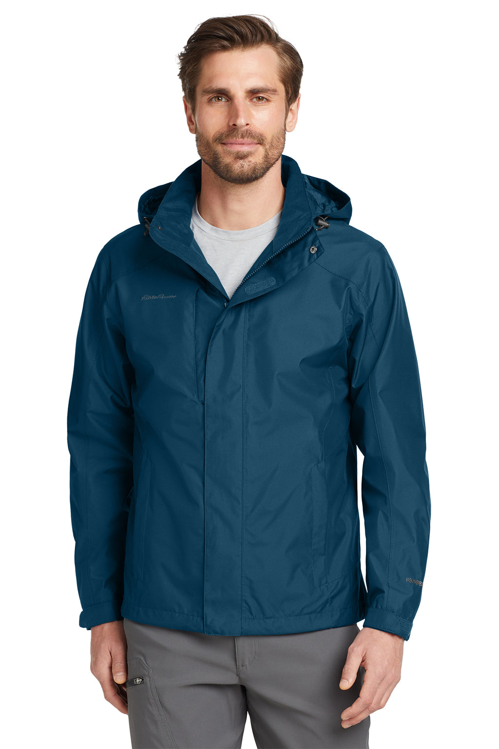 Eddie Bauer® Rain Jacket - Deep Sea Blue