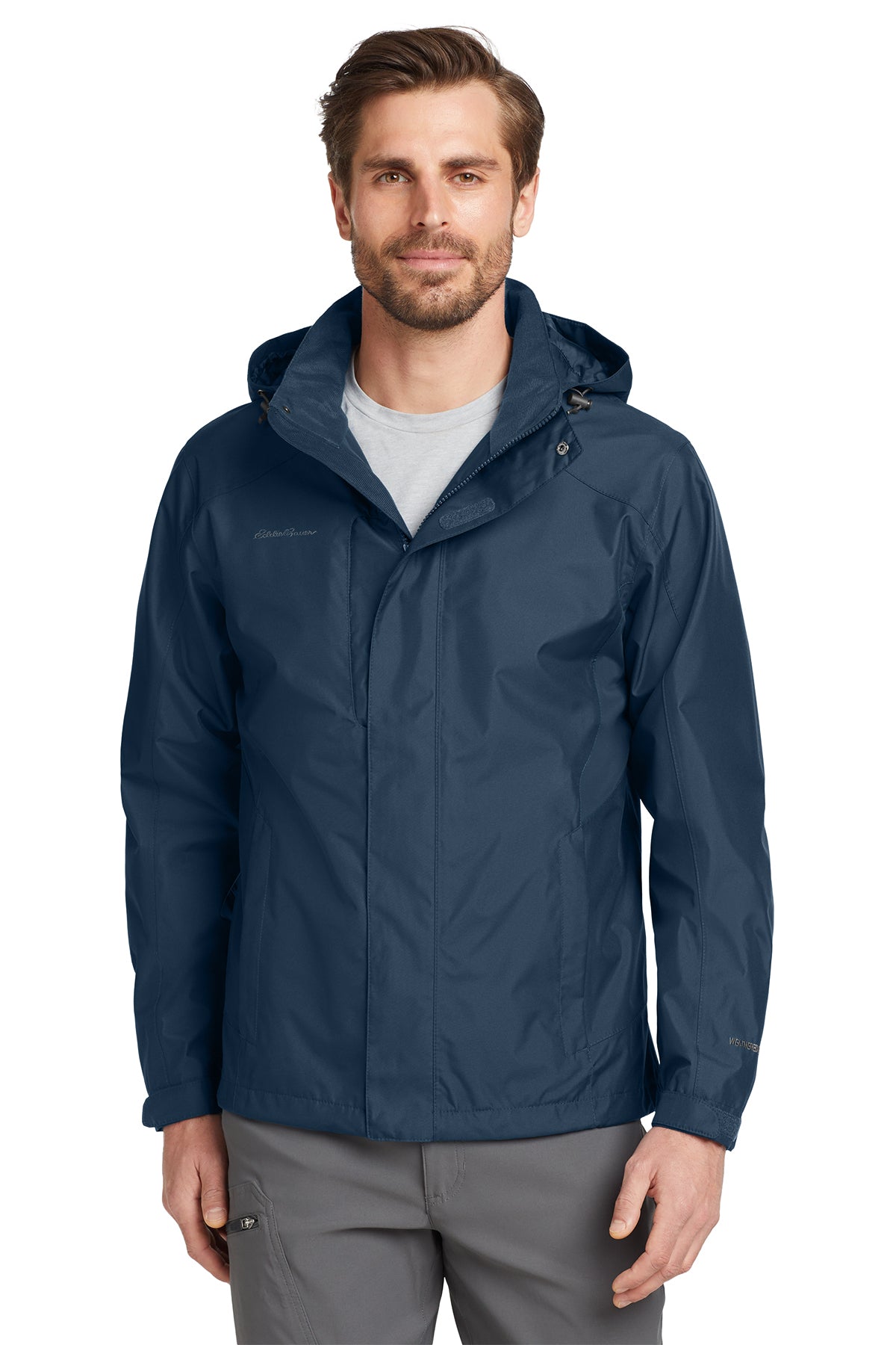 Eddie Bauer® Rain Jacket - River Blue Navy