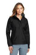 Eddie Bauer® Women's Rain Jacket - Black/ Steel Grey