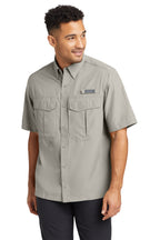 Eddie Bauer® Short Sleeve Performance Fishing Shirt - Driftwood