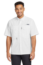 Eddie Bauer® Short Sleeve Performance Fishing Shirt - White
