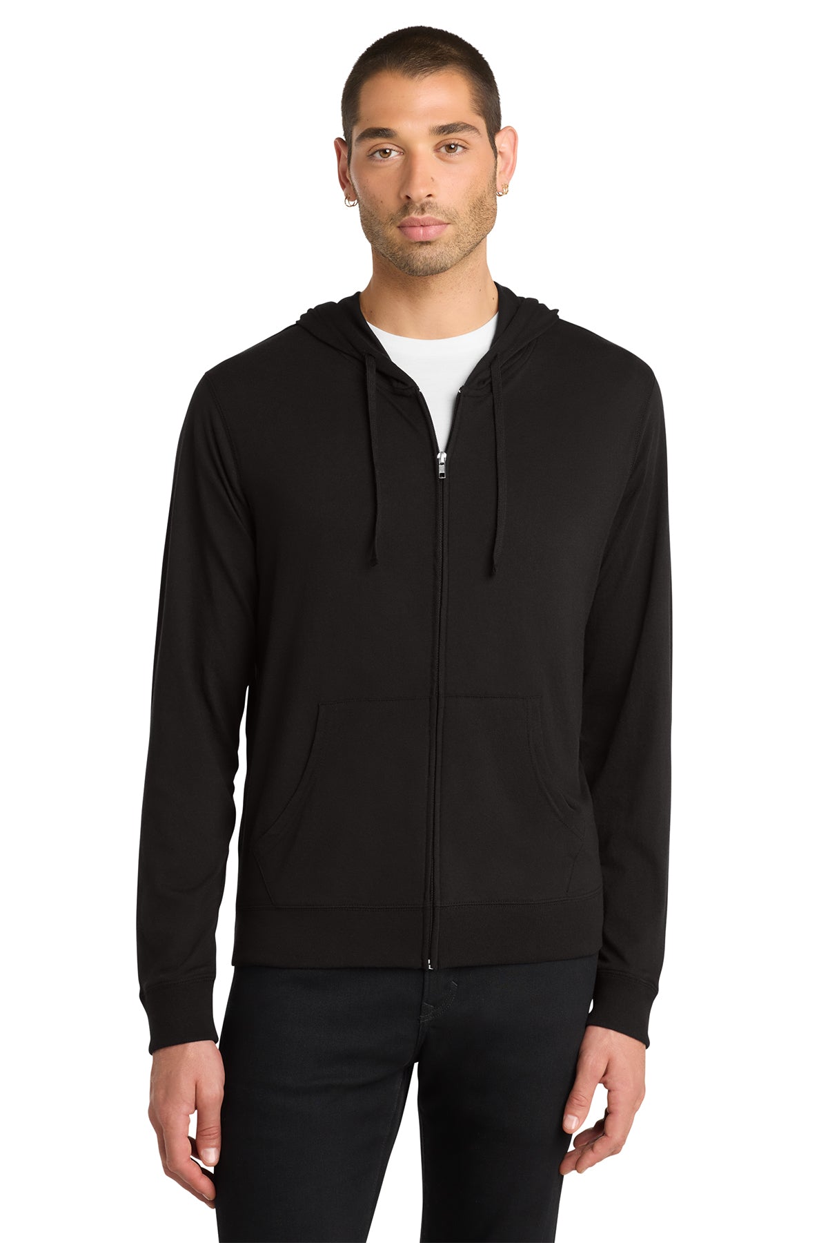 District® Jersey Full-Zip Hoodie