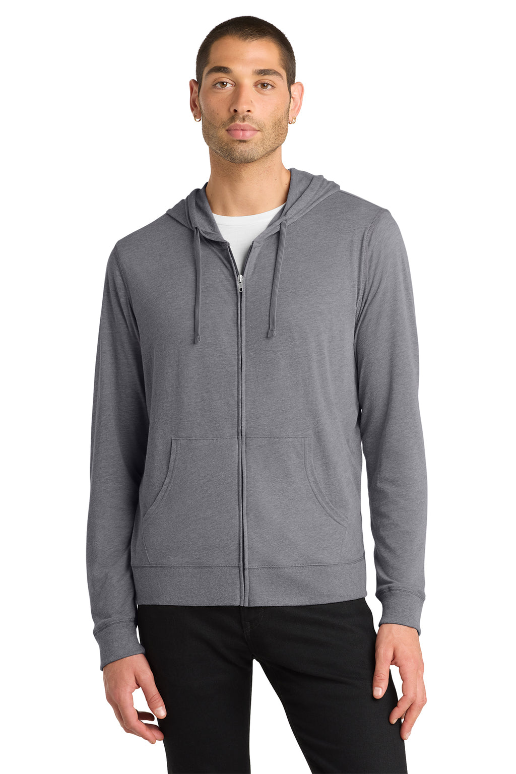 District® Jersey Full-Zip Hoodie