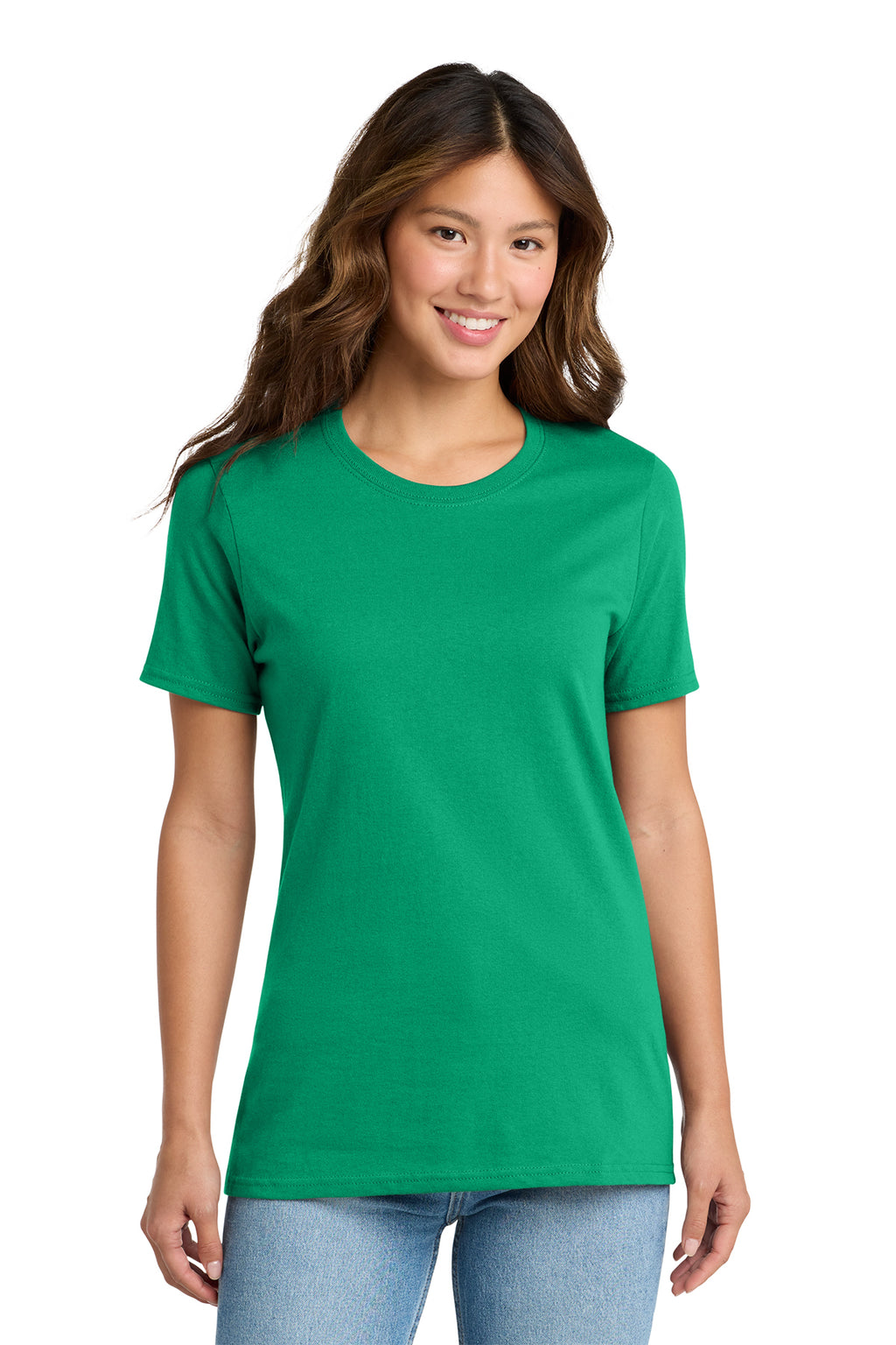 Port & Co Long Tee - Kelly