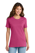 Port & Co Long Tee - Sangria