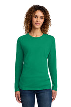 Port & Co Long Sleeve Long Tee - Kelly