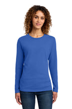 Port & Co Long Sleeve Long Tee - Royal