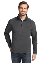 Eddie Bauer® 1/2-Zip Microfleece Jacket - Grey Steel