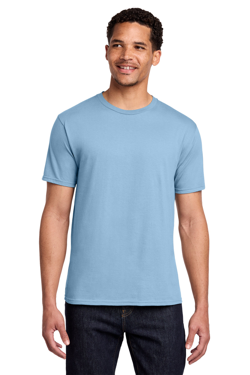 Port & Co Fan Favorite Tee - Light Blue