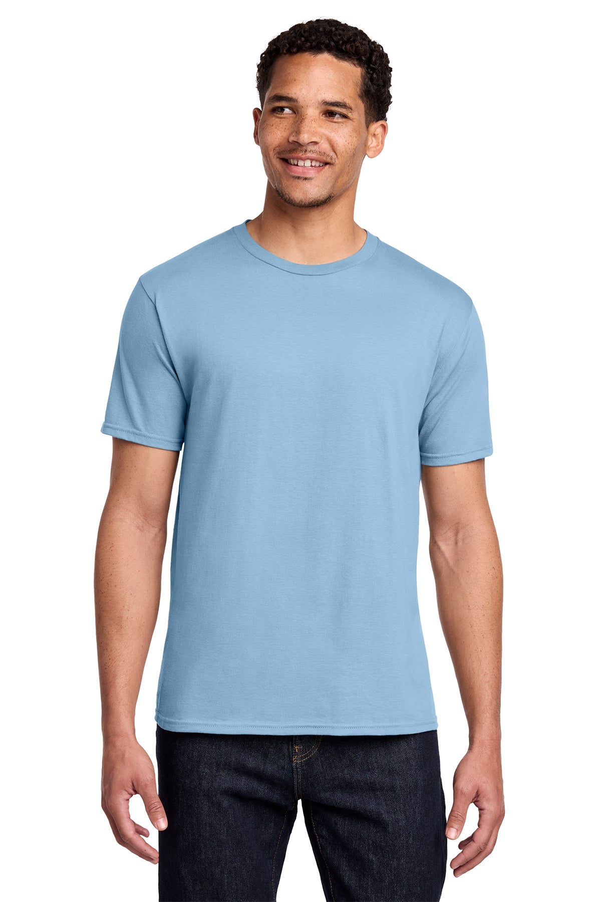 Port & Co Fan Favorite Tee - Light Blue