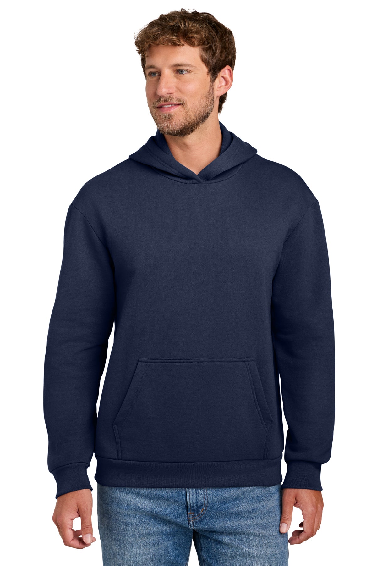 Port & Co Easy Fleece Pullover Hooded Sweatshirt - PC68H