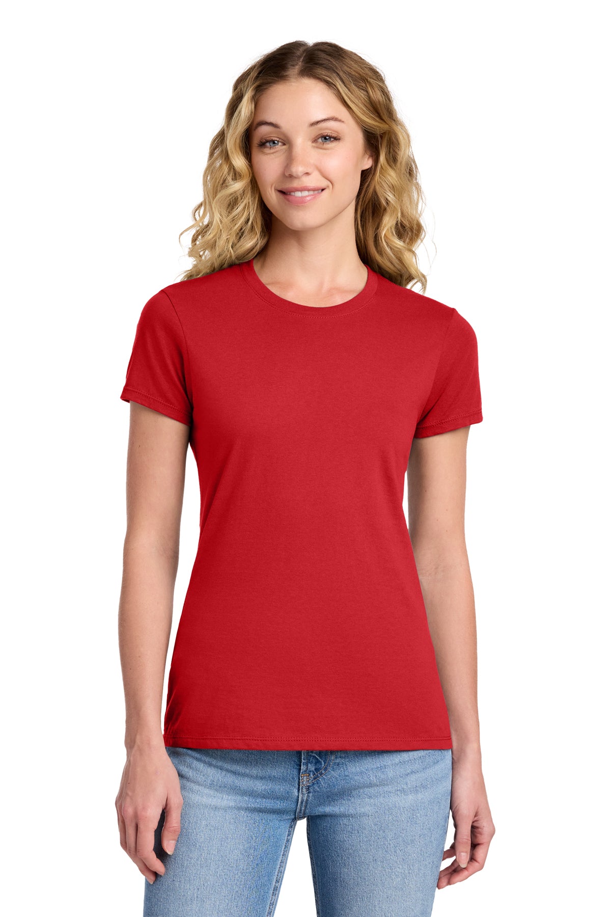 Port & Co Women's Fan Favorite Tee - Bright Red