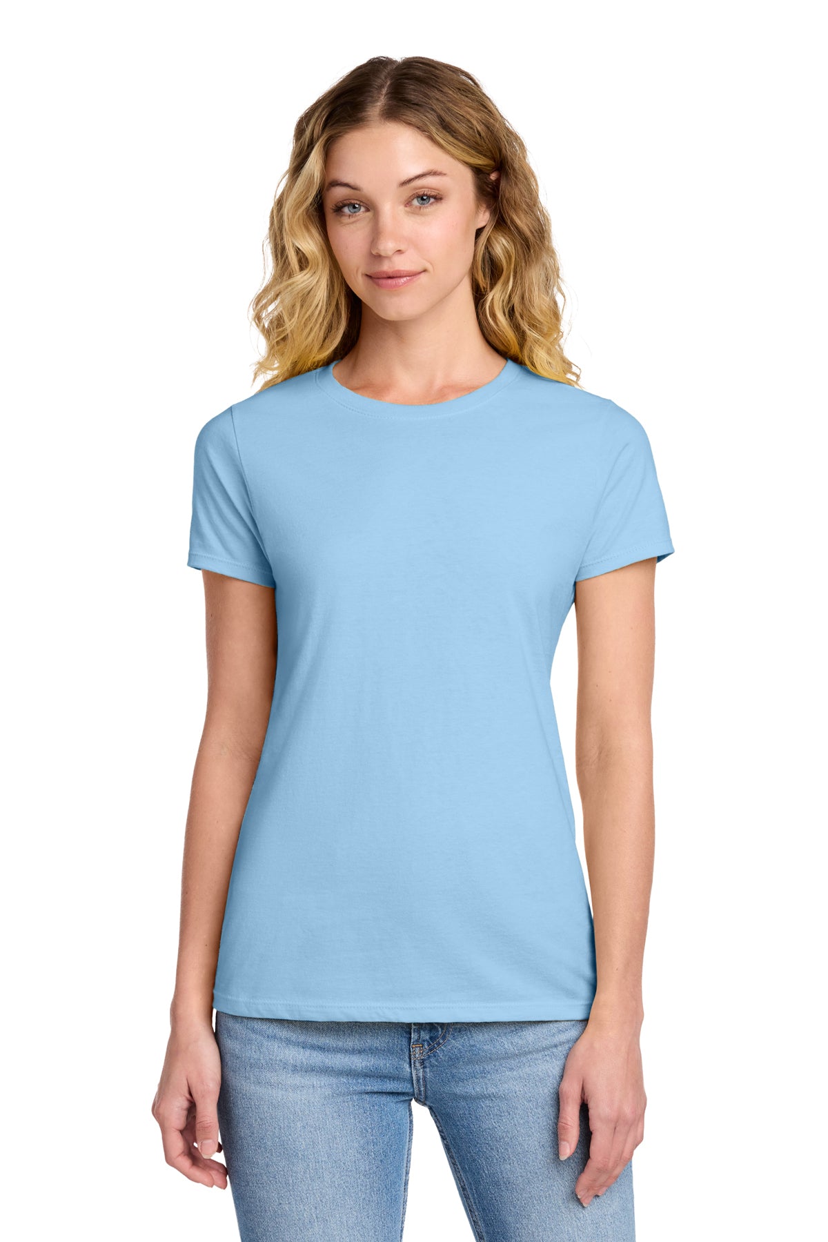 Port & Co Women's Fan Favorite Tee - Light Blue