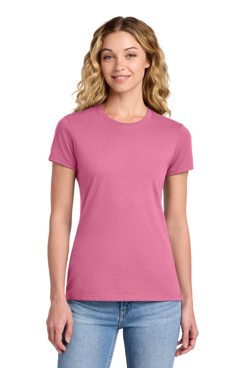 Port & Co Women's Fan Favorite Tee - New Pink