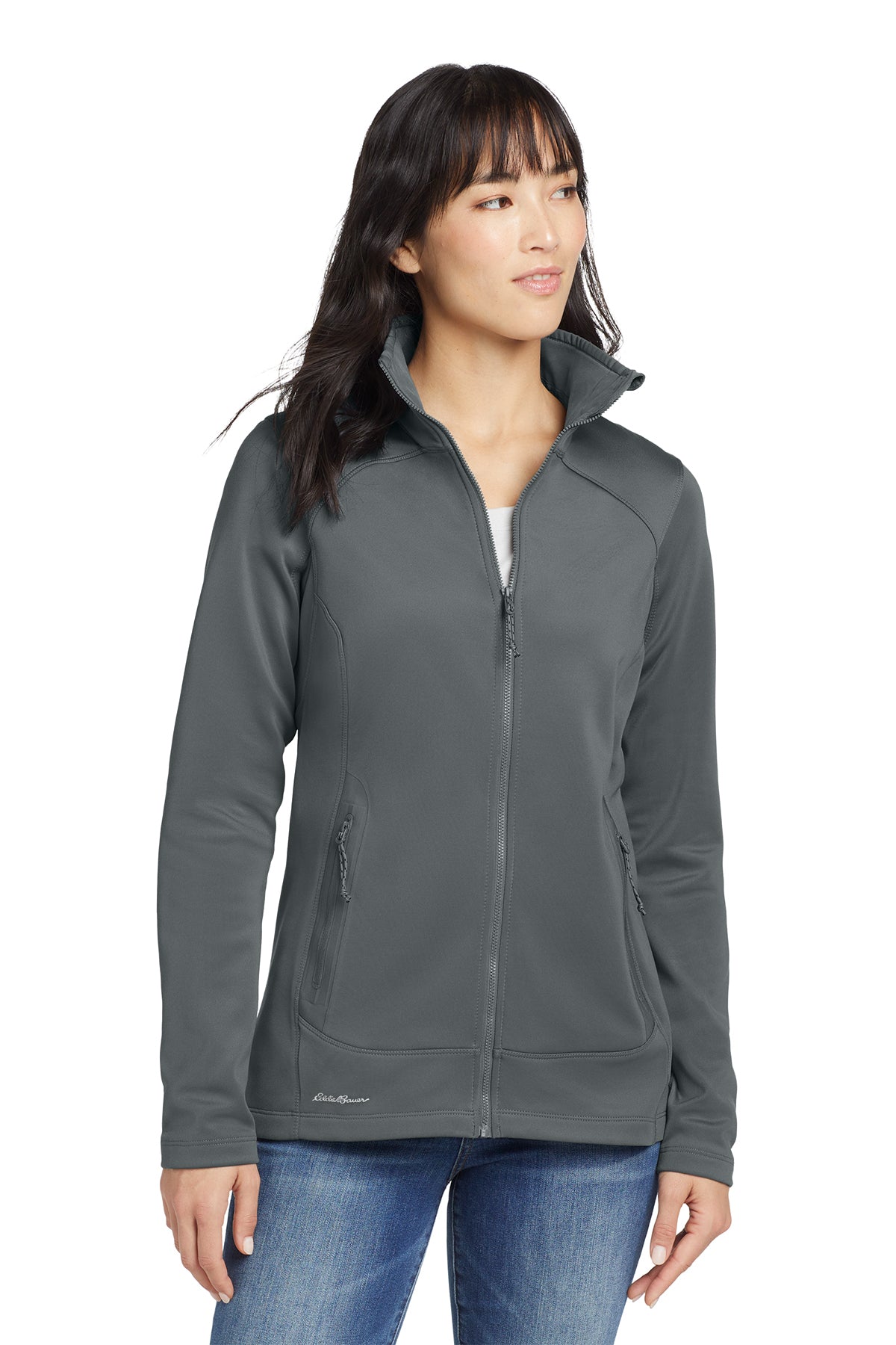 Eddie Bauer® Women's Highpoint Fleece Jacket - Metal Grey