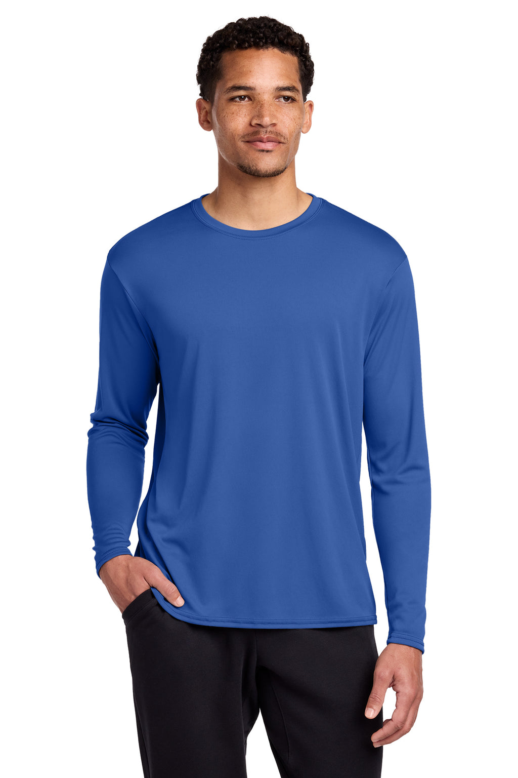 Port & Co™ Long Sleeve Performance Tee