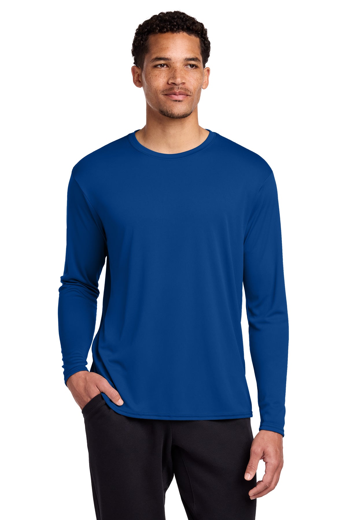 Port & Co™ Long Sleeve Performance Tee