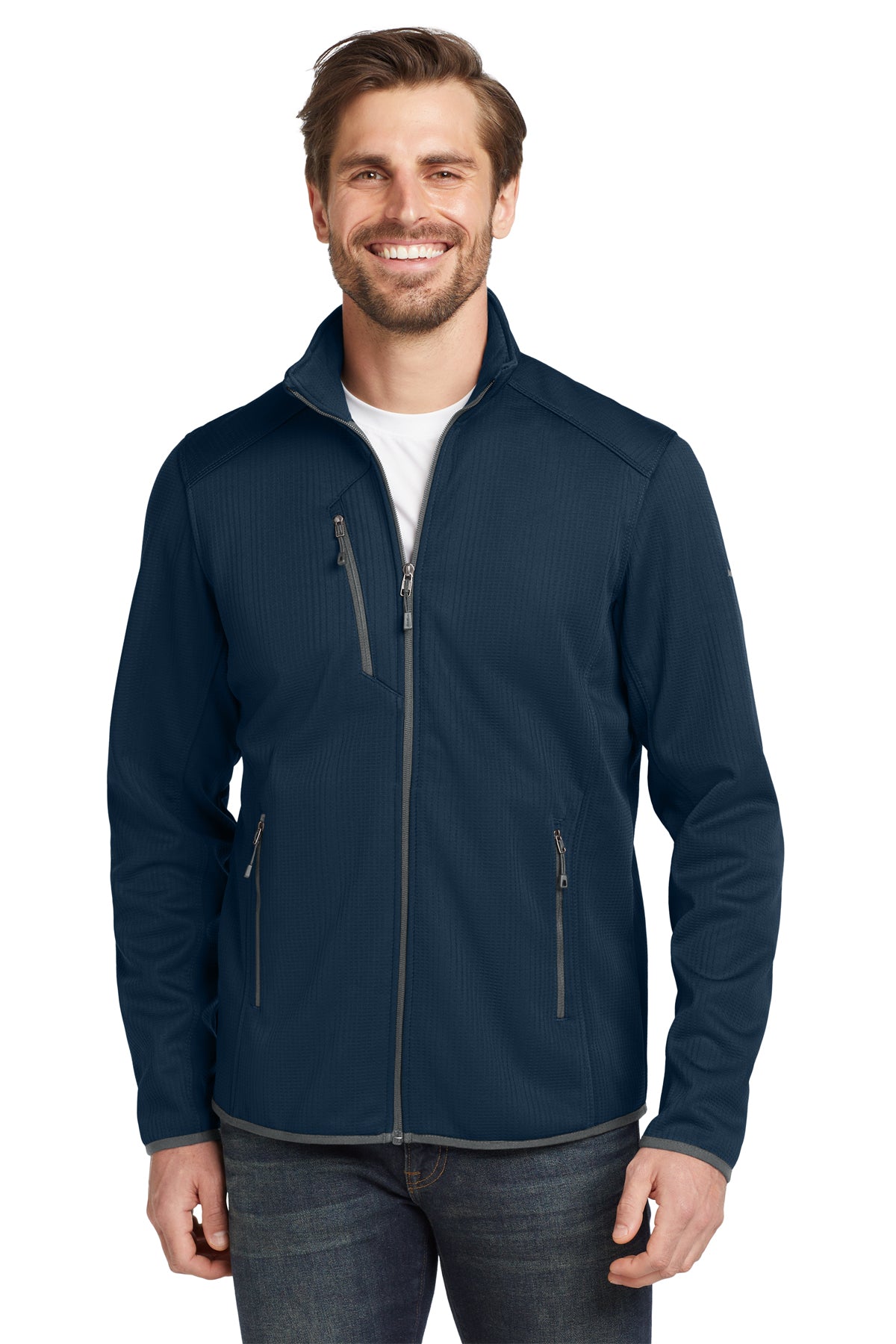 Eddie Bauer® Dash Full-Zip Fleece Jacket - River Blue Navy