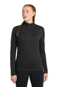 Sport-Tek® Women's PosiCharge® Tri-Blend Wicking 1/4-Zip Pull Over