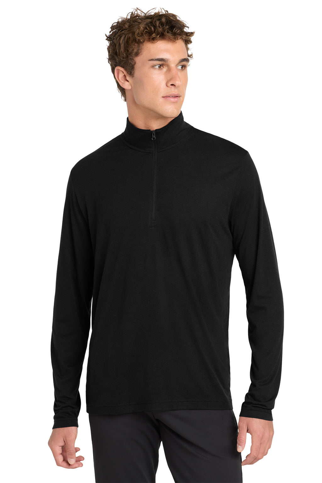 Sport-Tek® PosiCharge® Tri-Blend Wicking 1/4-Zip Pull Over