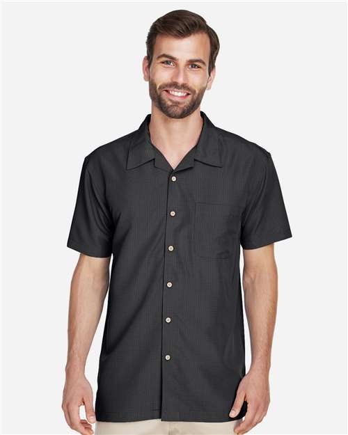 NVYC - Men's Barbados Textured Camp Shirt