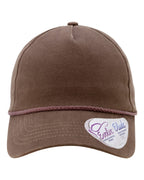 Infinity Her Women's Five-Panel Rope Cap - MAYA