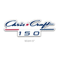 Chris-Craft® Limited Edition 150th Anniversary Sticker 6"