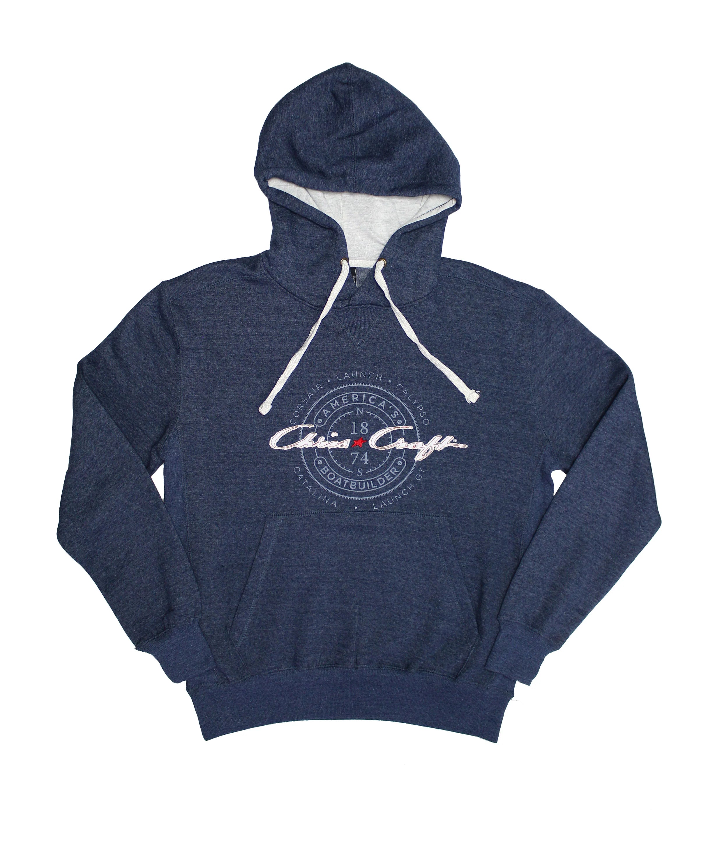Chris-Craft® Classic Circle Logo Fleece Pullover Hoodie