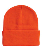 Sportsman Solid 12" Knit Beanie - SP12