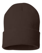 Sportsman Solid 12" Knit Beanie - SP12