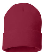 Sportsman Solid 12" Knit Beanie - SP12