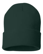 Sportsman Solid 12" Knit Beanie - SP12